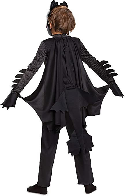 Toothless How to Train Your Dragon Deluxe Toddler Costume X-Small 3T-4T