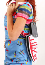 Load image into Gallery viewer, Bloody Killer Butcher Knife Purse Accessory
