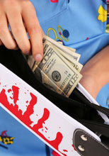 Load image into Gallery viewer, Bloody Killer Butcher Knife Purse Accessory
