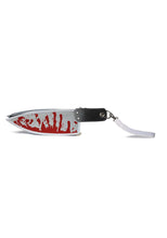 Load image into Gallery viewer, Bloody Killer Butcher Knife Purse Accessory
