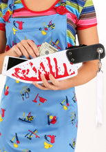 Load image into Gallery viewer, Bloody Killer Butcher Knife Purse Accessory
