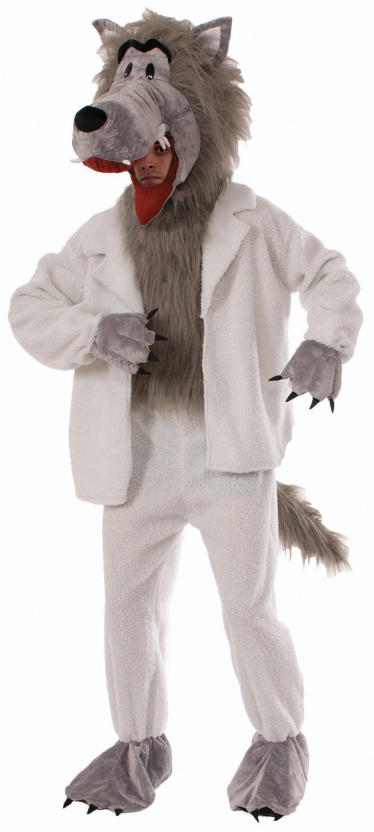 Men's Wolf In Sheep's Clothing Plush Mascot Costume
