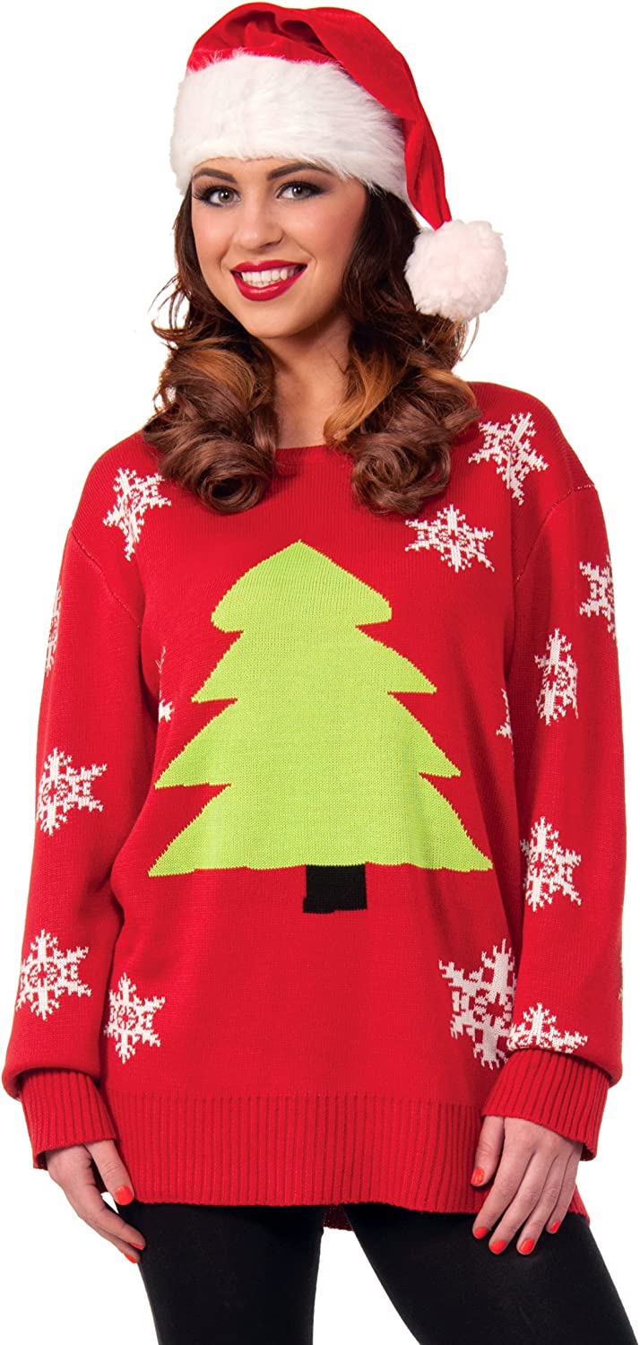 O Christmas Tree Ugly Christmas Sweater Holiday Festive X-Large