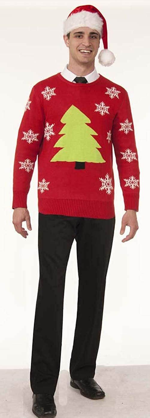 O Christmas Tree Ugly Christmas Sweater Holiday Festive X-Large