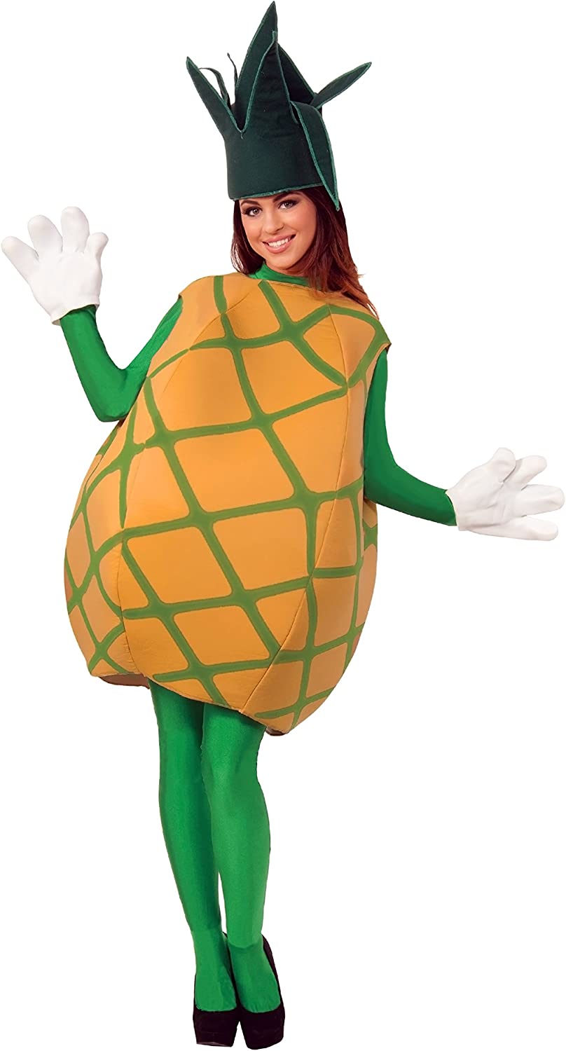 Pineapple Yellow Fruit Food Adult Costume