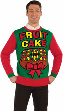 Load image into Gallery viewer, Fruit Cake Ugly Christmas Sweater Holiday Festive Small
