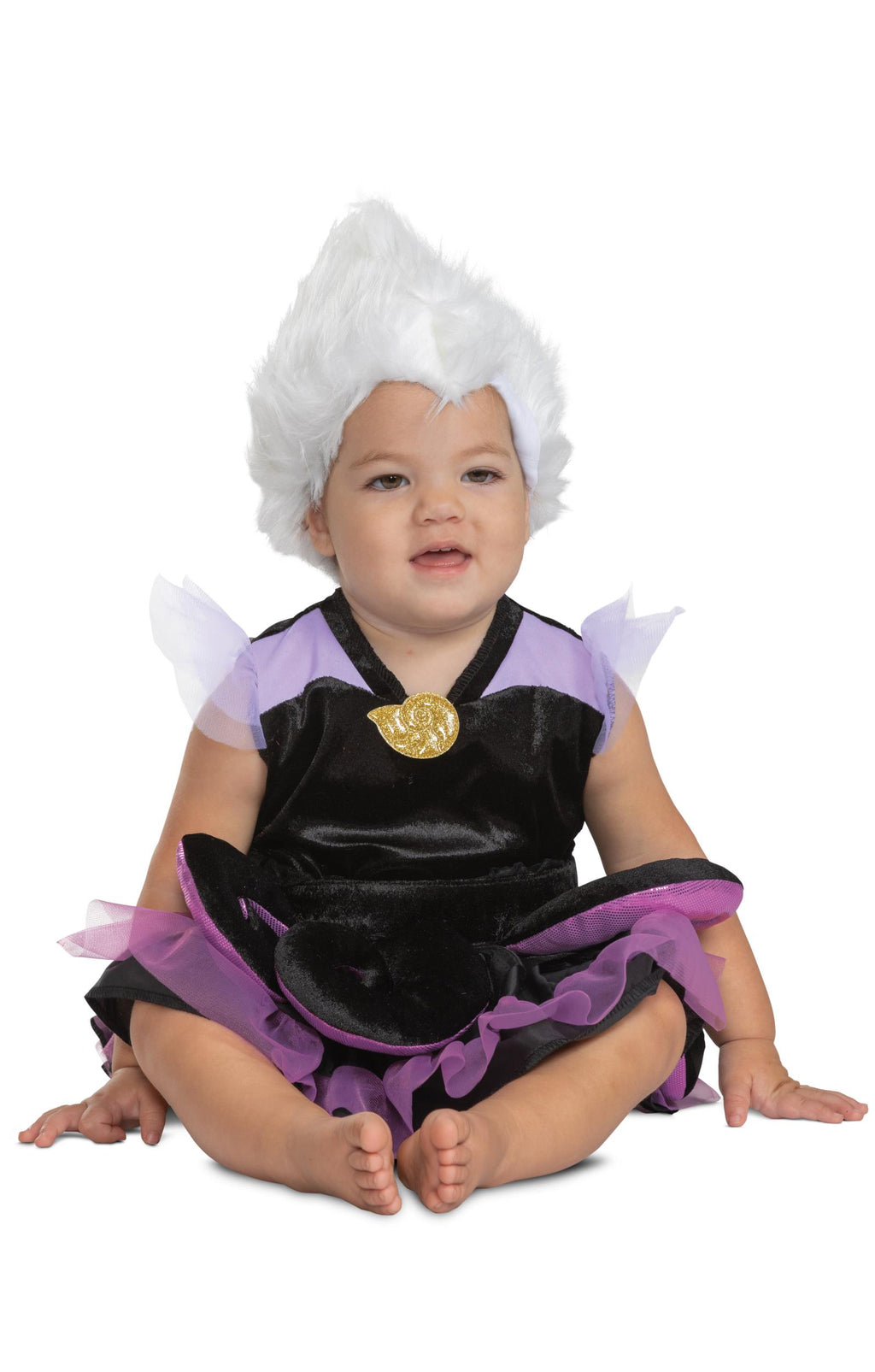 Little Mermaid Ursula Baby Dress Toddler Costume Size 6-12 Months