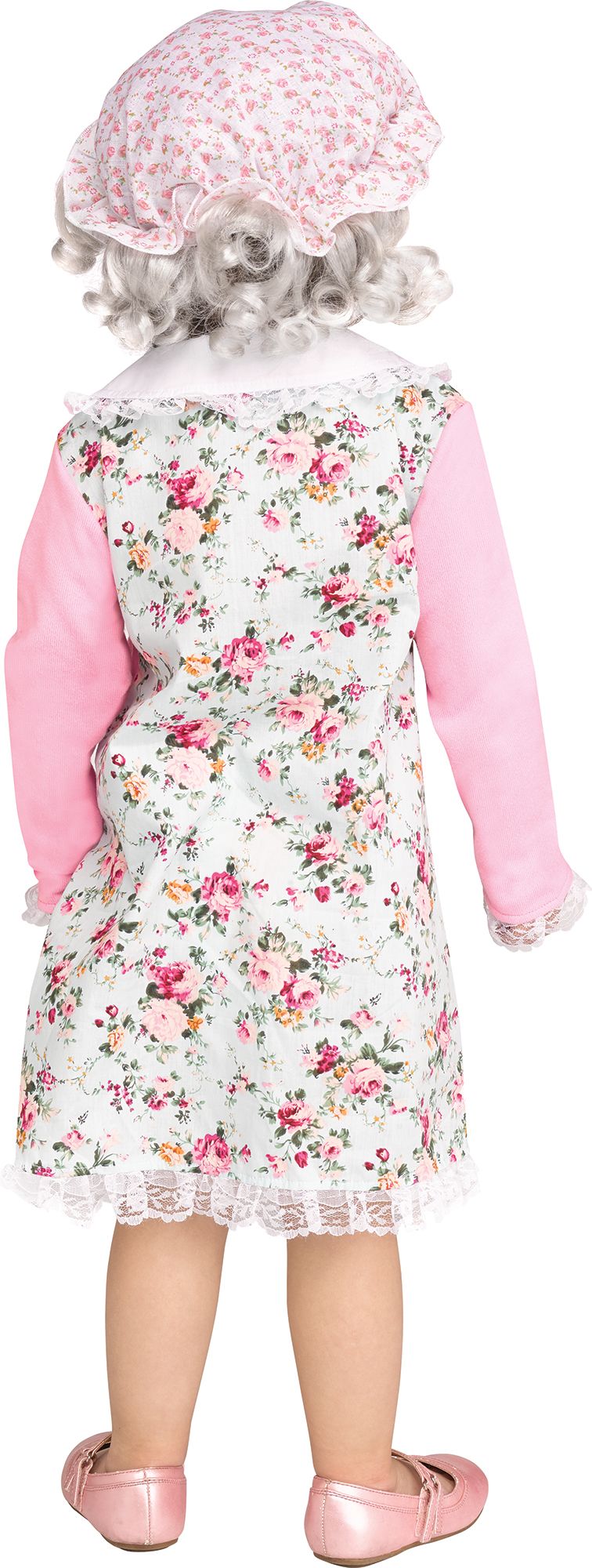 Lil Grammy Old Lady 100 Years of School Grandma Toddler Costume Size Small 2T