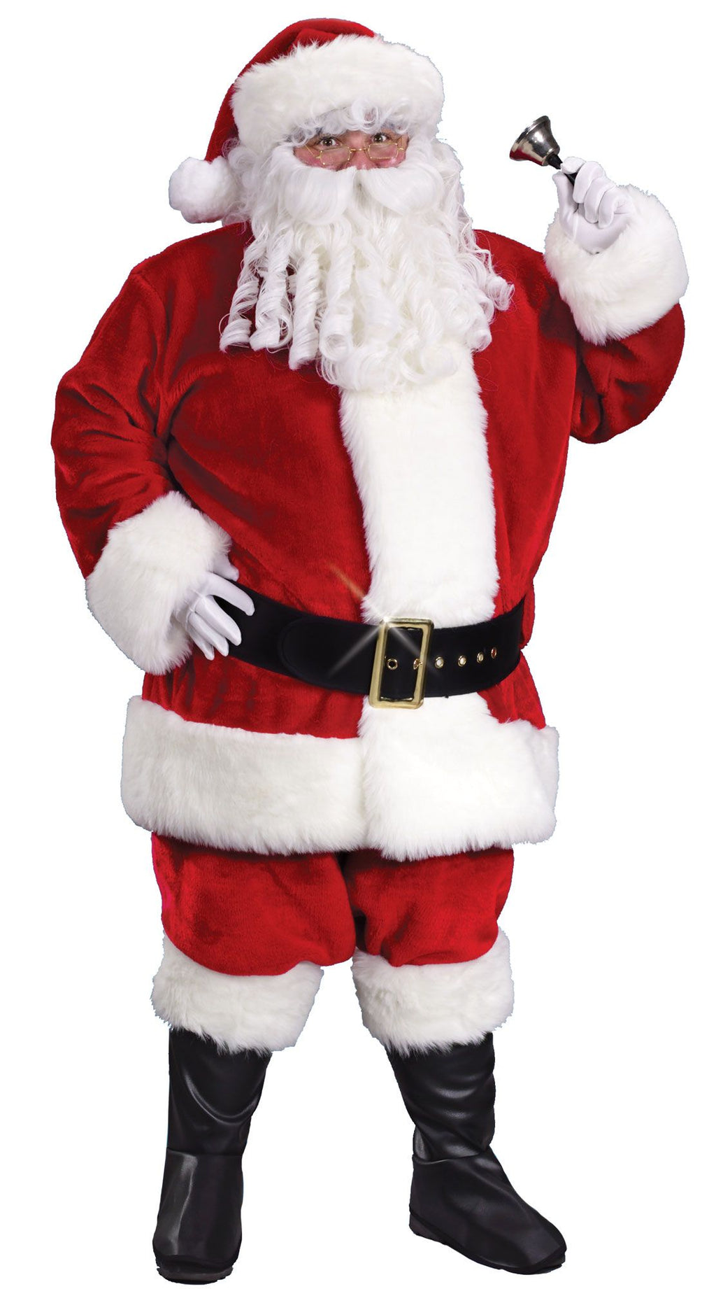 Regency Plush Crimson Santa Claus Suit Costume Size XXL 58-60