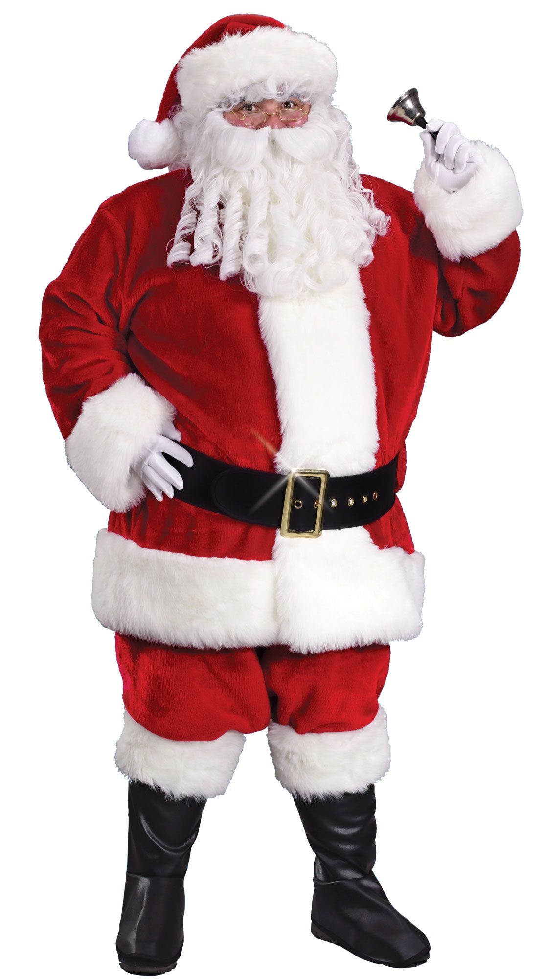 Regency Plush Crimson Santa Claus Suit Costume Size XXL 58-60