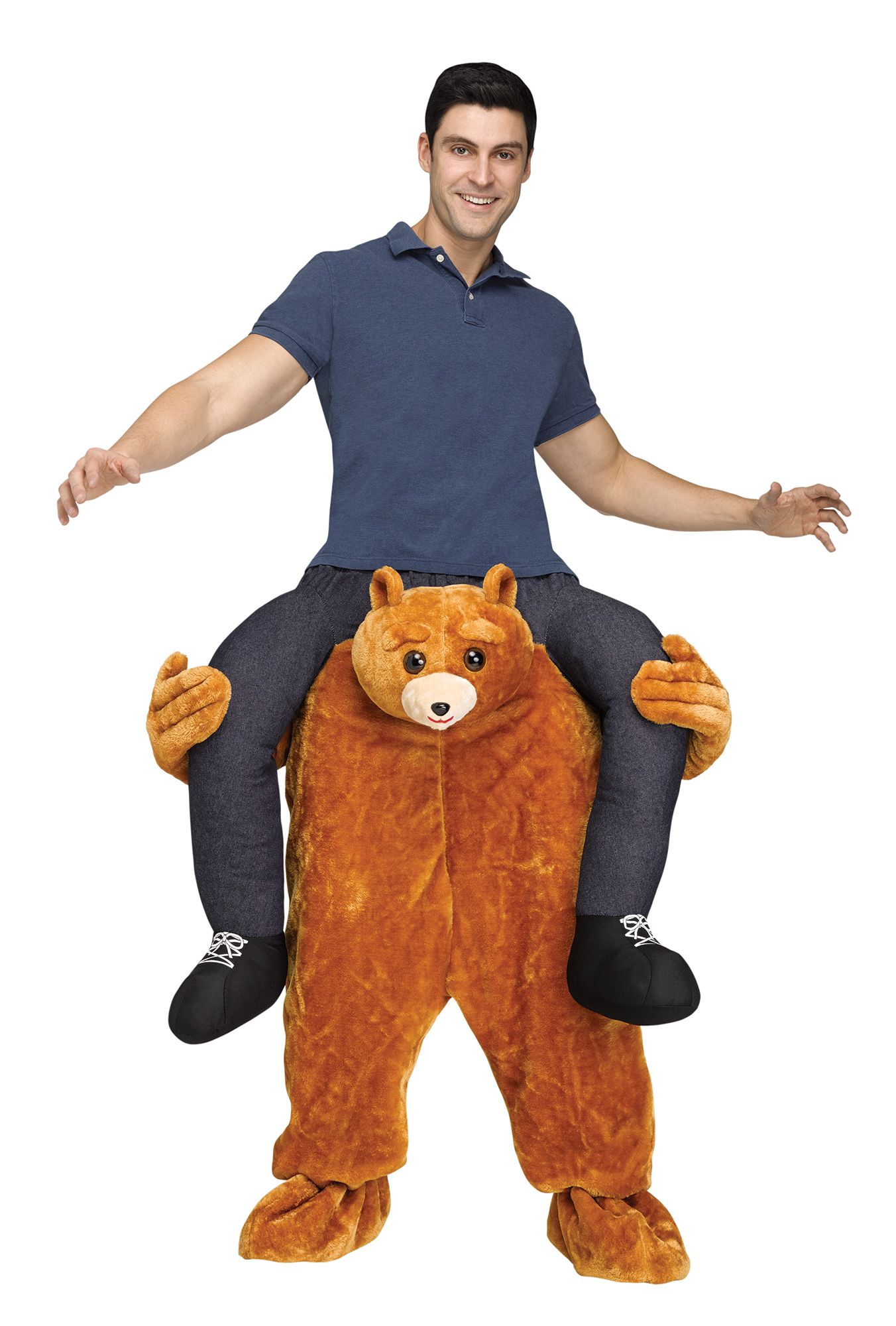 Carry Me Ride A Teddy Bear Adult Costume