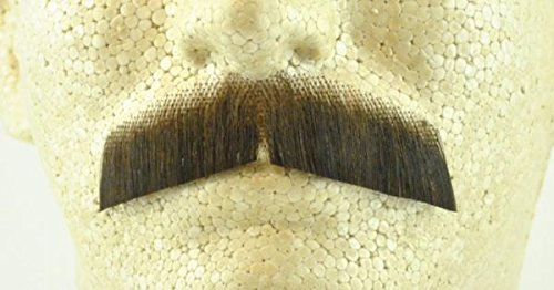 Medium Brown Human Hair Gentleman Moustache 2011