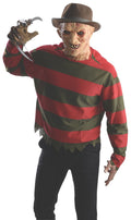 Freddy Krueger Costume Sweater and Mask Size X-Large