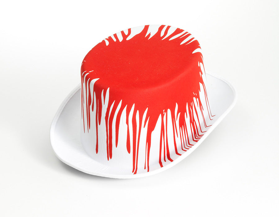 Bloody Top Hat Costume Accessory Adult Size