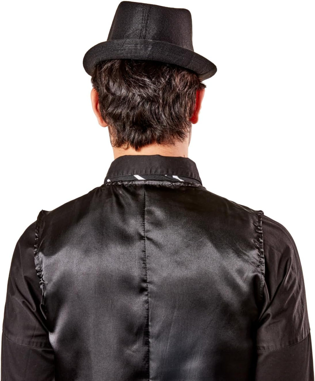 Skeleton Bone Fedora Hat Costume Accessory Adult Size