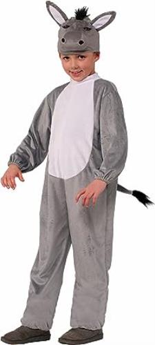 Nativity Donkey Jumpsuit Farm Animal Child Costume Large