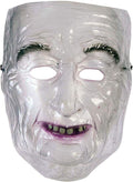 Transparent Old Man Plastic Adult Mask
