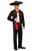 Mariachi Man Adult Black Mexican Costume
