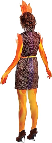 Ember Elemental Adult Women's Costume Large 12-14