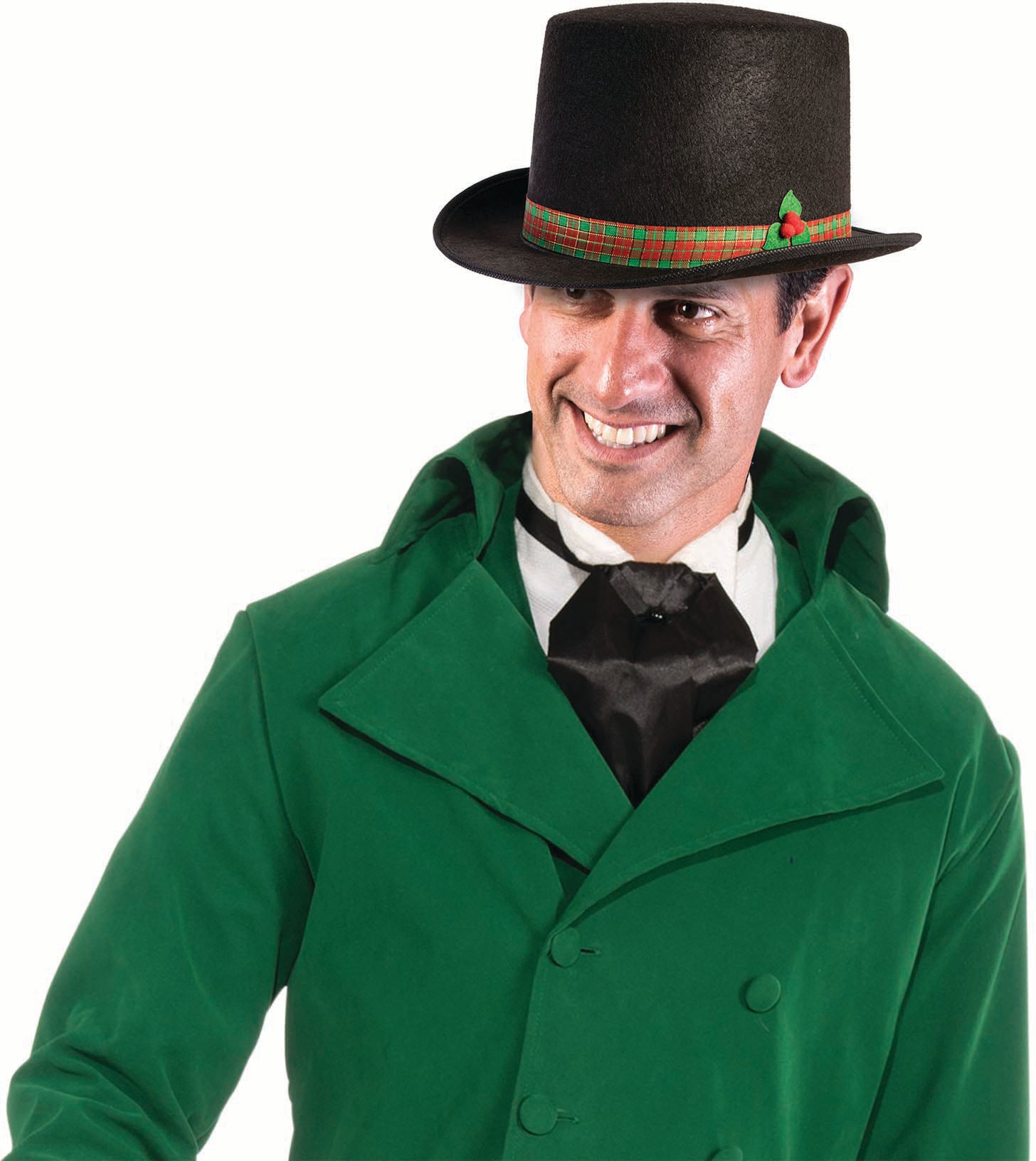 Caroler Top Hat Costume Accessory Adult Size