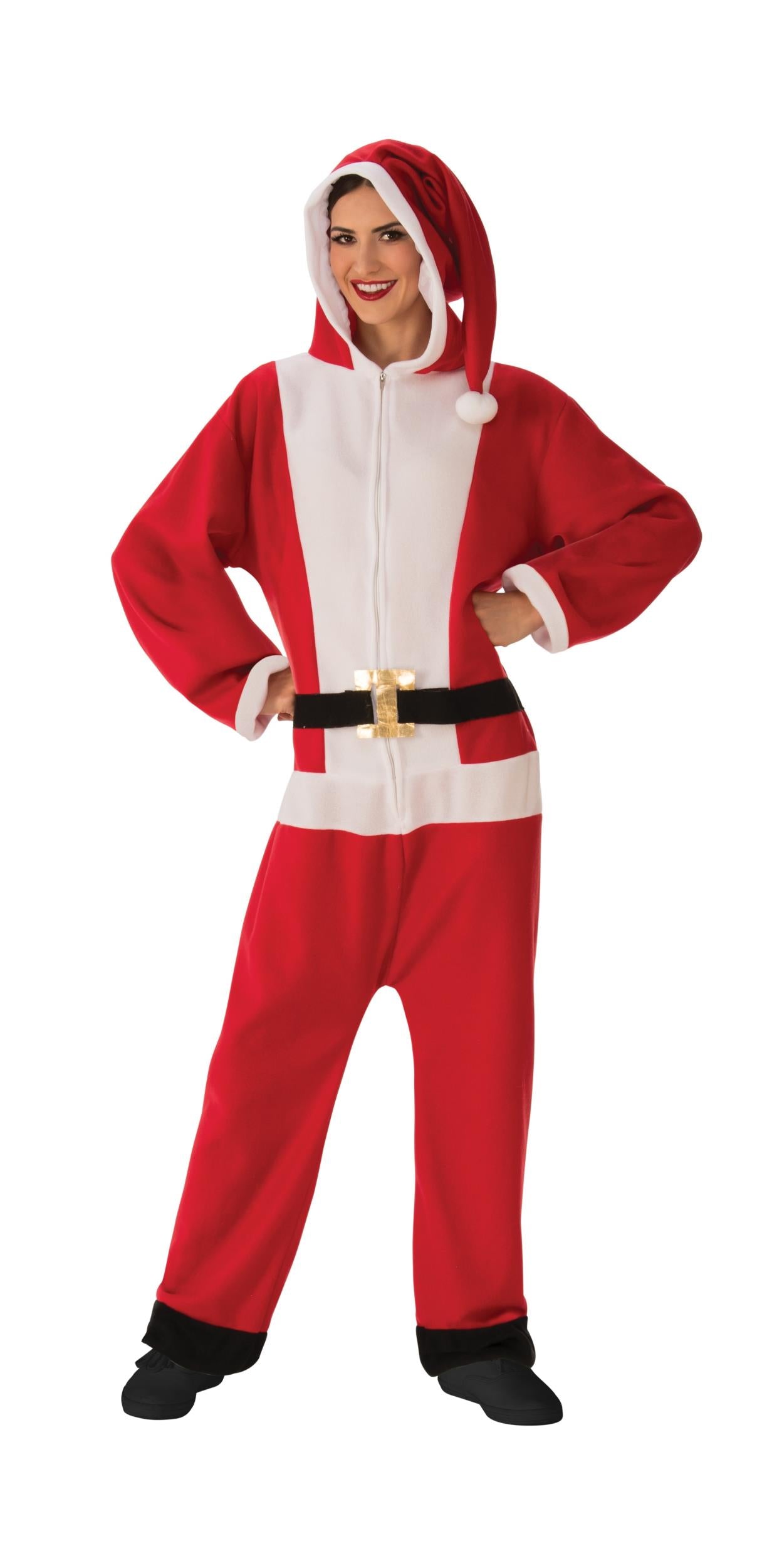 Santa Jumper Jumpsuit Pajama Costume Small