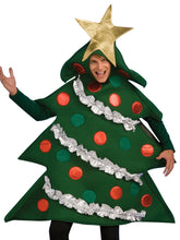 Load image into Gallery viewer, Christmas Tree Costume Adult Decorated Tree
