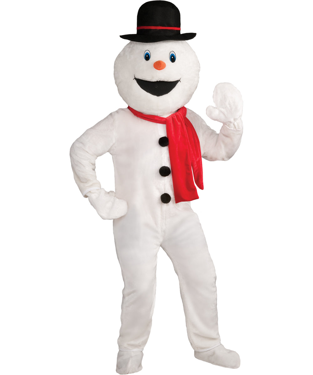 Snowman Christmas Mascot Adult Costume Size Standard